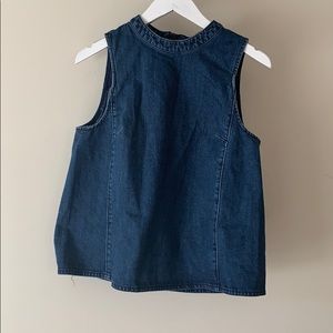 Anthropologie - Holding Horses denim top